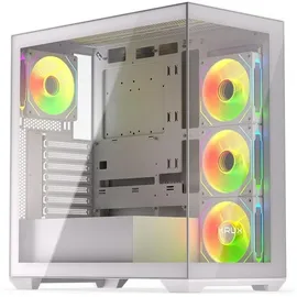 Krux Exo White ATX RGB Midi-Tower