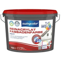 swingcolor Mix Reinacrylat-Fassadenfarbe  (Basismischfarbe 4, 10 l, Matt)