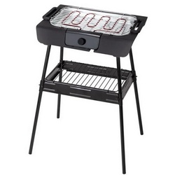 Kynast Elektro-Standgrill Elektrogrill, 2000 W schwarz