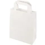 Papstar 50 Tragetaschen, Papier mit Tragegriff