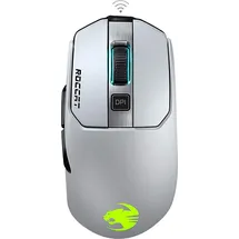 Roccat Kain 202 Aimo kabellos Maus, Weiss