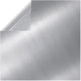 vidaXL Poolabdeckung Silber 549x274 cm