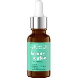 Eveline Cosmetics Beauty & Glow Checkmate! mattierendes Serum zur Verkleinerung erweiterter Poren mit Präbiotika 18 ml