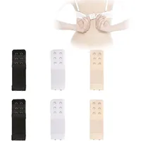 BH Verlängerung 6 Stücke Bra Extender 3 Reihen 2 Haken Erweiterung Gurt für Frauen-BH 3 Farben
