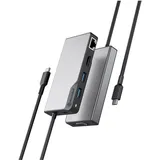 Alogic USB-C Fusion MAX 6-in-1 Hub V2 - Dockingstation