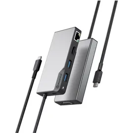 Alogic USB-C Fusion MAX 6-in-1 Hub V2 - Dockingstation