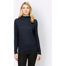 Heine Rollkragenpullover Blau 36