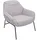 Mendler Lounge-Sessel HWC-J77 Bouclé 0 x 0 x 0 cm Hellgrau mit Kissen/Rollen
