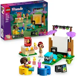 LEGO Friends Filmabend mit Freunden - Spielzeug mit 2 Mini-Puppen 42642