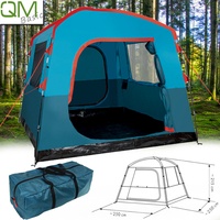 Campingzelt 6 Personen Aufenthaltszelt Gruppenzelt Küchenzelt Beistellzelt Zelt