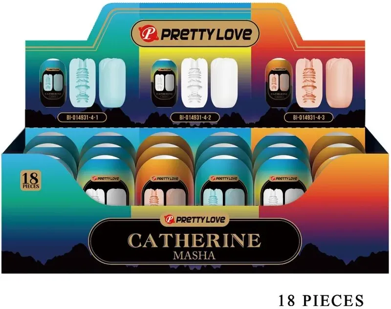 PRETTY LOVE - MASHA PACK 18 VERSCHIEDENE MÄNNLICHE MASTRUBATOREN
