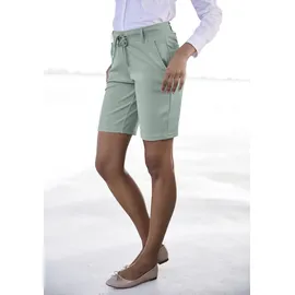 LASCANA Shorts, mit Gürtelschlaufen und Bindeband, Loungewear, Gr. 40, N-Gr, mint, , 88781247-40 N-Gr