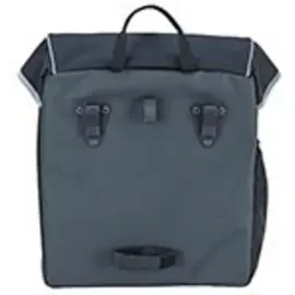 Prophete Seitenpacktasche, 20L, wasserabweisend mit werkzeugfreier Gepäckträgermontage, reflektierende Elemente, robuste und langlebige Materialien, schwarz