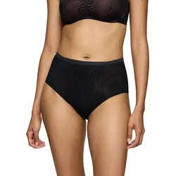 Shapingslip TRIUMPH "Shape Smart Ellipse Maxi", Damen, Gr. M, schwarz, Microtouch, Obermaterial: 60% Elasthan, 40% Polyamid, Unterhosen, glättend und schmeichelnd