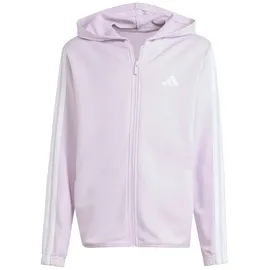adidas Essentials 3 Stripes Trainingsanzug Ice Lavender/White 164