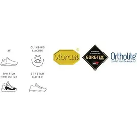 Salewa MTN Trainer 2 Herren Black/Carrot 43
