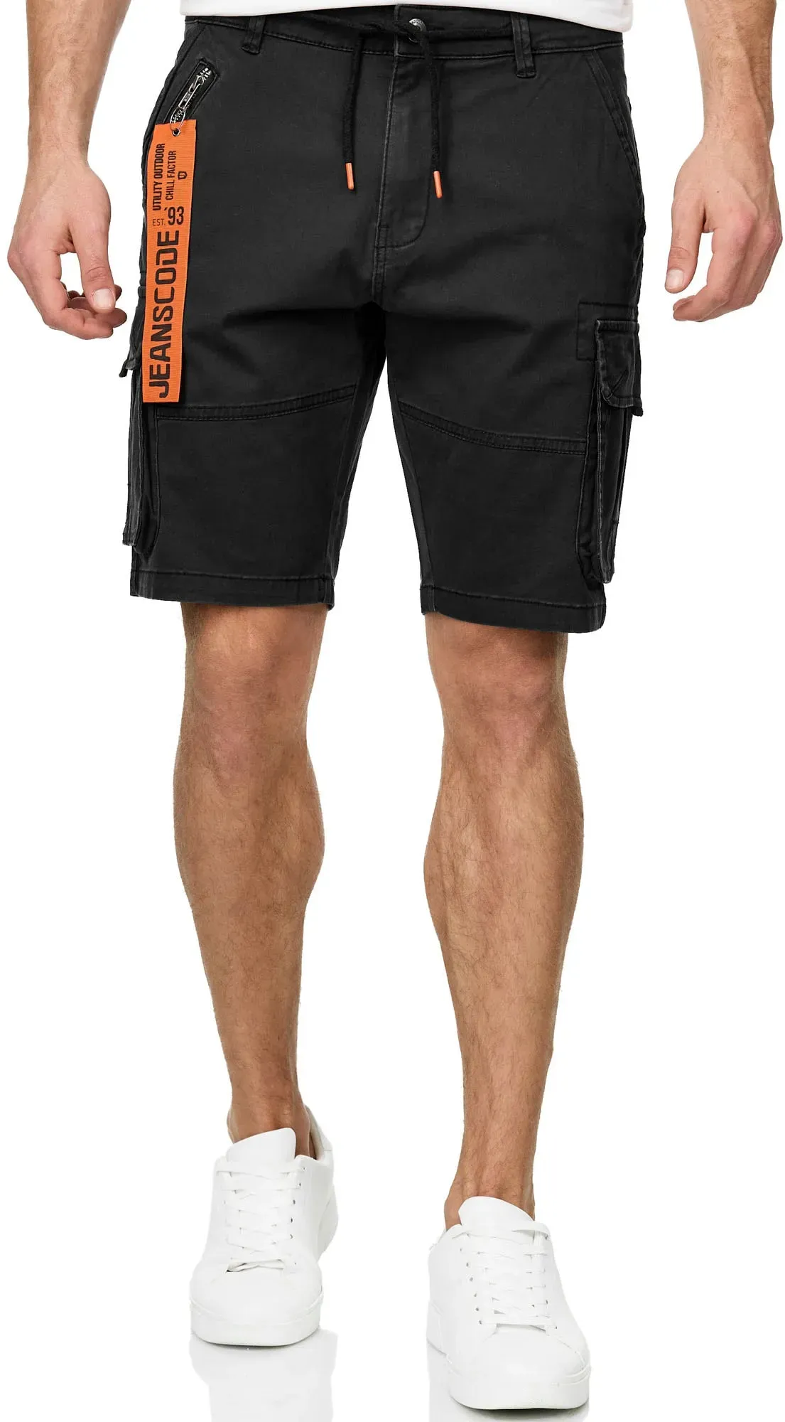 Indicode Cargoshorts »INPearl« Indicode Black S