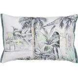 NATEC Kissen Palmen 100 % Baumwolle 45 x 30 cm
