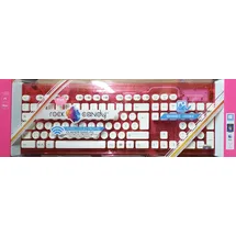 PDP PC Wireless Tastatur Rock DE candy pink (904-005-EU-PK-D1)