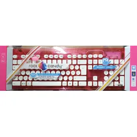 PDP PC Wireless Tastatur Rock DE candy pink (904-005-EU-PK-D1)