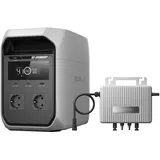 EF ECOFLOW DELTA 3 Classic mit STREAM Mikrowechselrichter 800W 0% VAT, Tragbare Powerstation 1024Wh, 1800W AC (3600W Spitze), LiFePO4-Batterie, Solargenerator für Wohnmobil, Camping, Notstrom zu Hause