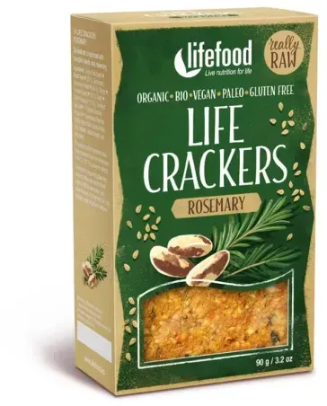 Lifefood Crackers Rosmarin bio