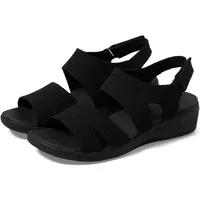 Skechers Damen Arya-Modern Muse Sandale, Schwarz/Schwarz, 36 EU - 37 EU