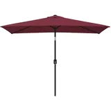 vidaXL Sonnenschirm 200 x 300 cm bordeauxrot