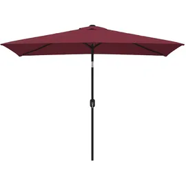 vidaXL Sonnenschirm 200 x 300 cm bordeauxrot