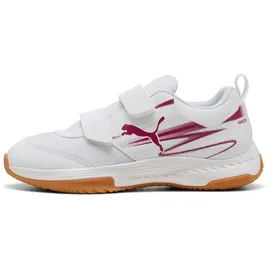 Puma Varion II V Kinder White/Berry 34,5