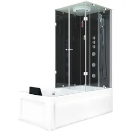 AcquaVapore Whirlpool Dusche Kombination K05-L32-WP 180x90