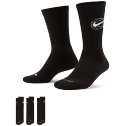 3er Pack NIKE Everyday Crew Basketballsocken black/white 38-42