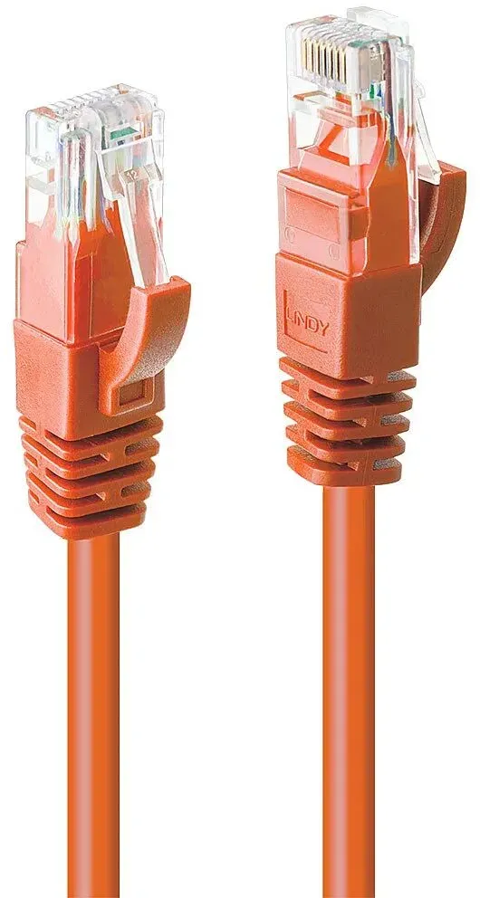 Lindy 48110 Netzwerkkabel Orange 5 m Cat6 U/UTP (UTP)