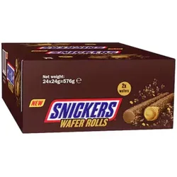 Snickers Wafer Rolls 12x 24g