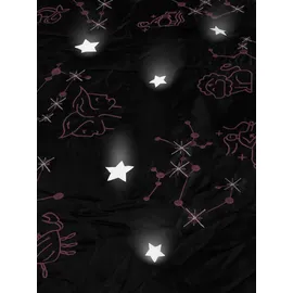 Normani Schlafsack Lavensby rosa | schwarz / weiß 89-164
