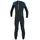 O'Neill Baby Toddler Reactor II 2mm Back Zip Full Wetsuit Neoprenanzug, Slate/Light Aqua/Ocean, 3