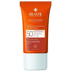 Sonnenschutz mit Farbe Rilastil Sun System Spf 50+ (50 ml)