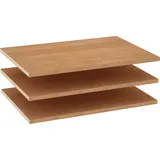 Wiemann Einlegeboden Set, Regalboden, Wäscheboden, in Erle-Nachbildung, BHT 72,2 cm x 2,2 cm x 51,5 cm