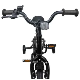 vidaXL Kinderfahrrad 16 Zoll schwarz
