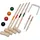 vidaXL Krocket-Set Holz 4 Spieler
