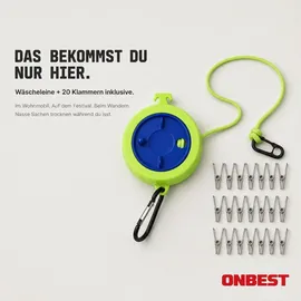 onbest Klapptisch Norderney Silber