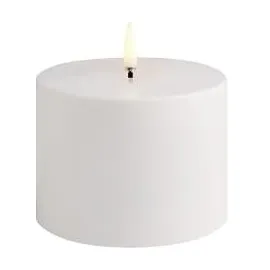 Uyuni Lighting Uyuni Lighting, Kerzen, Uyuni - Outdoor LED pillar candle - White - 10,1x7,8 cm (UL-OU-WH10178)