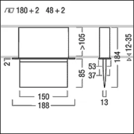 zumtobel Group LED-Rettungszeichenleuchte ARTSIGN 75 #42185910