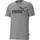 Puma Essentials Logo Herren T-Shirt medium gray heather XXL