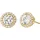 Michael Kors Ohrstecker MKC1035AN710 gold 925 Silber 7,7mm