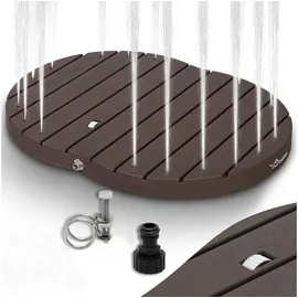 CCLIFE Gartendusche Braun