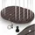 CCLIFE Gartendusche Braun