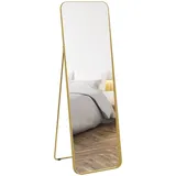 ComfortXL Standspiegel, Gold, Metall, 50x160x6 cm, Spiegel, Standspiegel