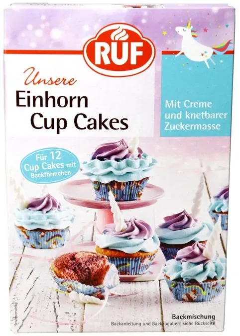 Ruf Einhorn Cupcakes