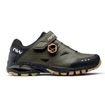 Northwave Spider Plus 3 Radschuhe (Größe 43, oliv)